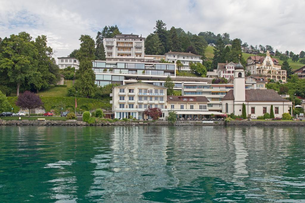 Garni-Hotel Frohburg - Beau Rivage Collection Weggis Exterior photo