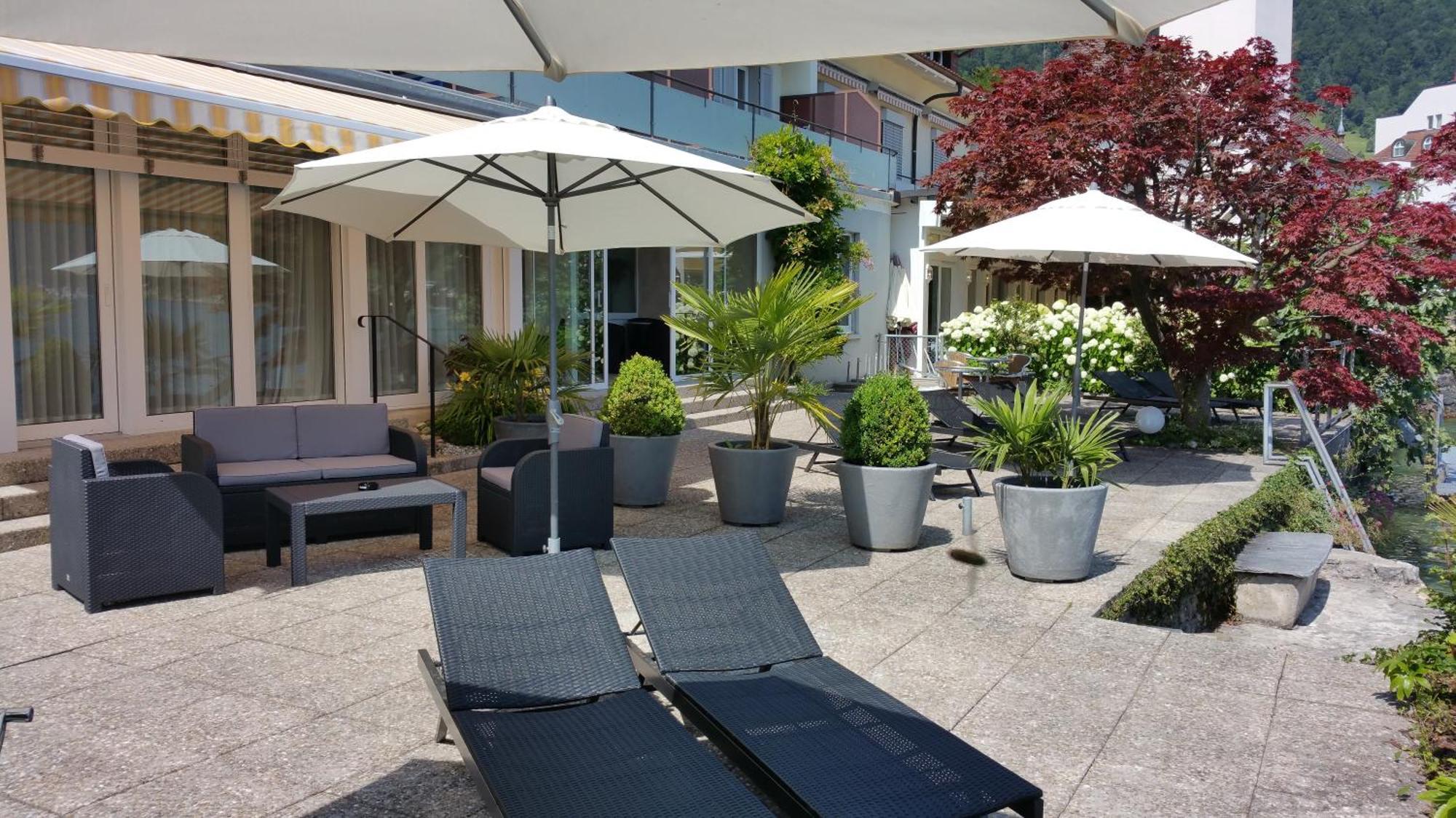 Garni-Hotel Frohburg - Beau Rivage Collection Weggis Exterior photo